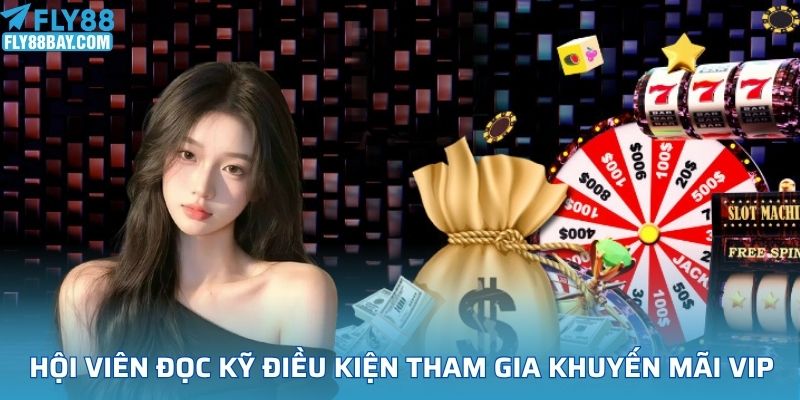 Hội viên đọc kỹ điều kiện tham gia khuyến mãi Vip