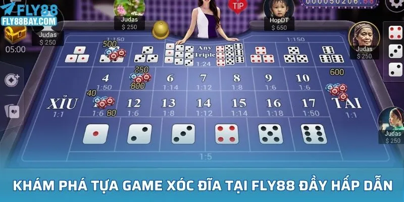 Khám phá tựa game xóc đĩa tại FLY88 đầy hấp dẫn